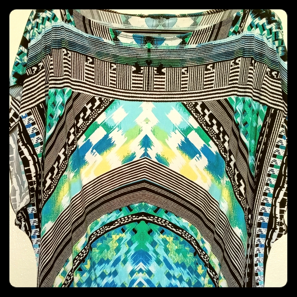 Multicolored & Patterned Top